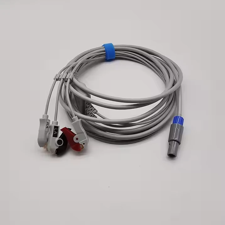 GE 7-Pin 3-Lead ECG/EKG Cable suppliers