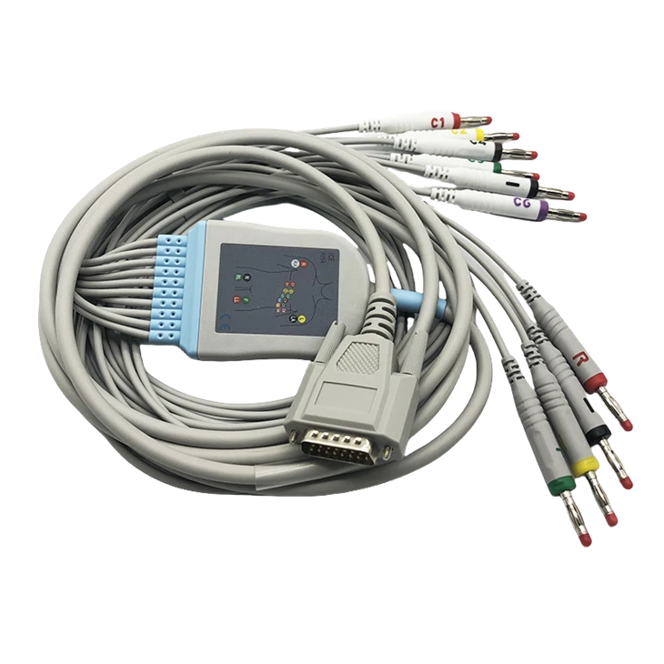 Nihon Kohden 15kolíkový 10svodový kabel EKG/EKG