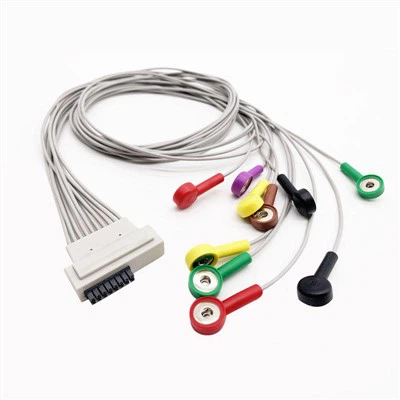 Kabel EKG Cardioline 10 olov, 0,9 m, Holter, kabelový konektor