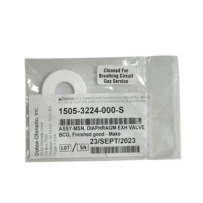 GE bránice výdechový ventil dýchací obvod plyn 1505-3224-000-