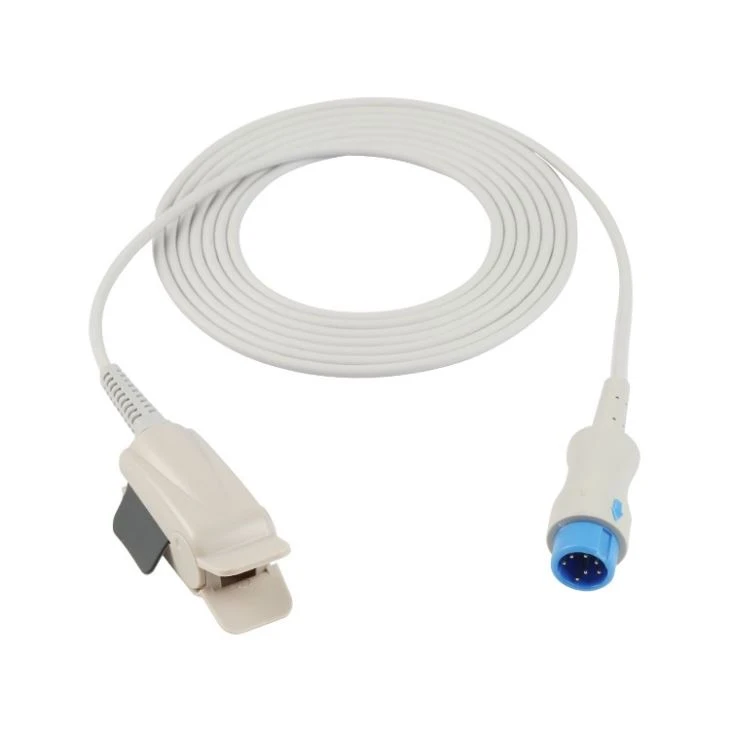 Kulatý 7kolíkový kabel senzoru senzoru SpO2 sonda SpO2