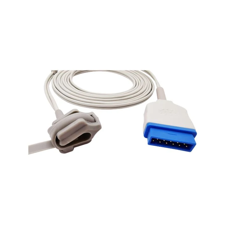GE Healthcare DB11 Adult/ Pediatric Silicone Soft Directly SpO2 Probe Cable Sensor