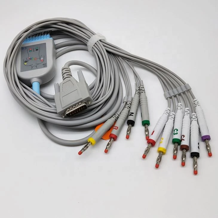 Nihon Kohden Kompatibilní kabel EKG a olověné dráty