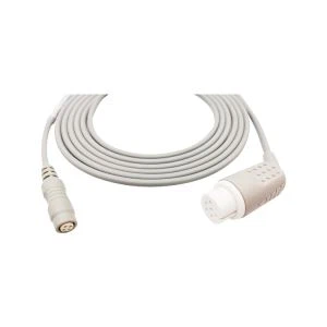 Kruhový 6kolíkový kabel adaptéru pro měření krevního tlaku IBP pro Mindray Datascope