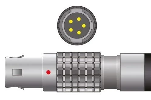 5 Pin Metal Connector Neonate Wrap Spo2 Sensor For Criticare