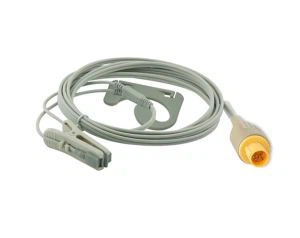 Hellige Compatible 7-Pin Veterinary Clip SpO2 Sensor