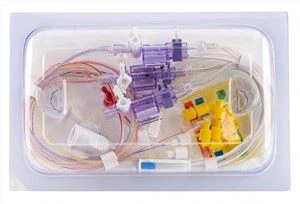 Tři konektory krevní tlak BD snímač