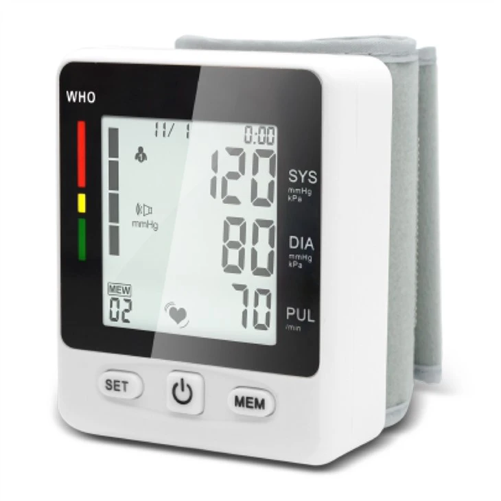 Wrist Electronic Blood Pressure Monitor TK-W201 Rechargeable