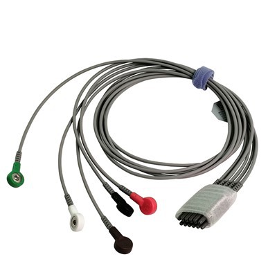 Originální 5vodičový kabel EKG pro opakované použití Edan pro telemetrii Edan IT20 EL05DASY