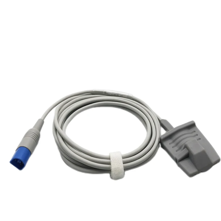 Reusable Spo2 Sensor Compatible With Philips 8 Pin M1196A